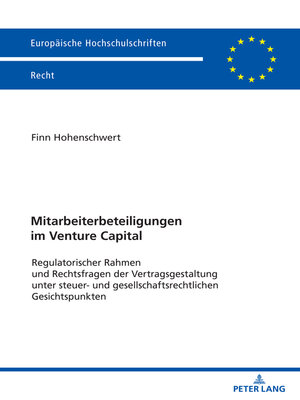 cover image of Mitarbeiterbeteiligungen im Venture Capital